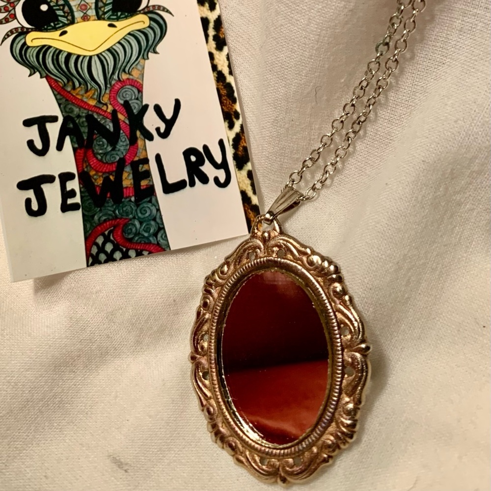 Special Magic Mirror Pendant Necklace